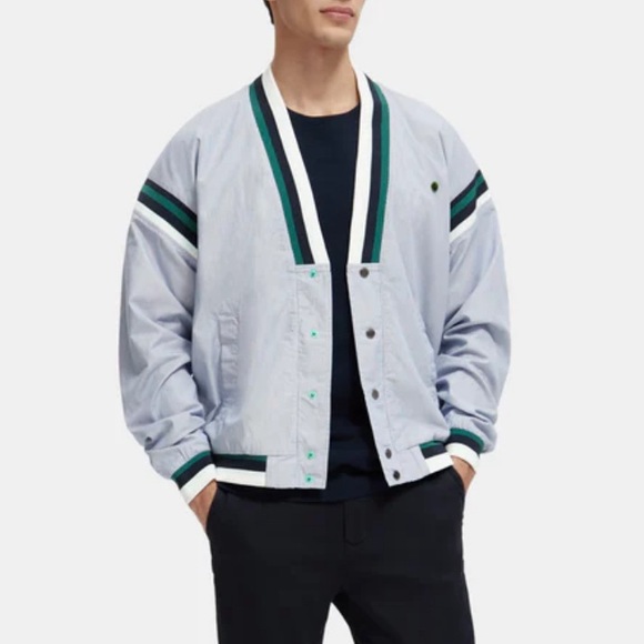 NWT - Scotch & Soda Men’s Tennis Jacket - Size L , XL - Picture 4 of 13